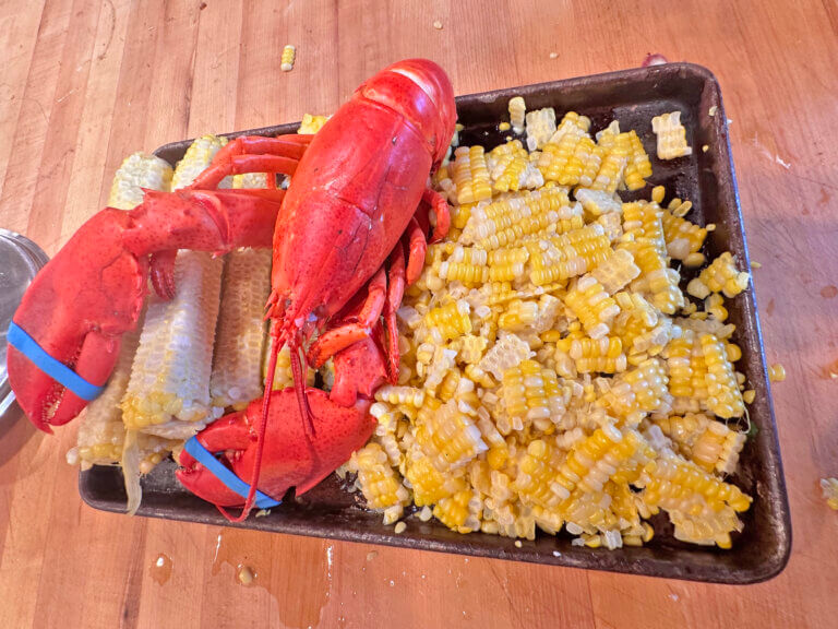 Hard to imagine lobster or clams without fresh corn