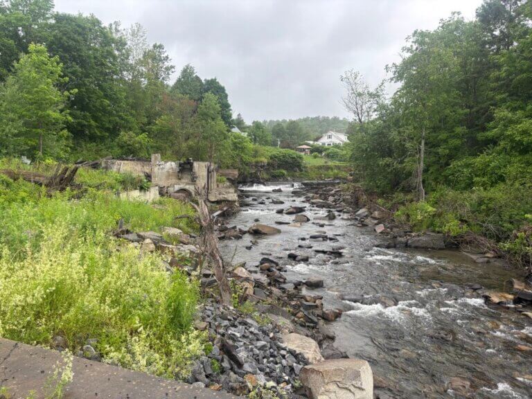 Water finds a way: Ruins of 200-year-old Cabot dam to be cleared
