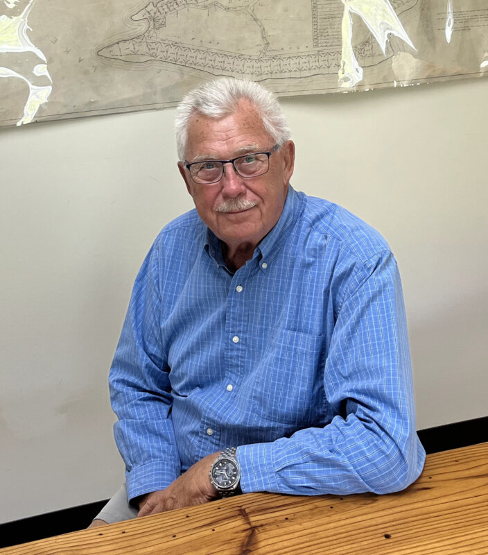 Photo by Brett Yates.
From the selectboard to the food shelf, Moe Harvey has been an avid volunteer for a variety of organizations and municipal government.